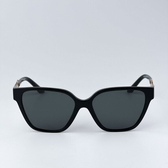 Versace VE4471B GB1/87 BRAND NEW Sunglasses Black Dark Grey Square Women main image 8